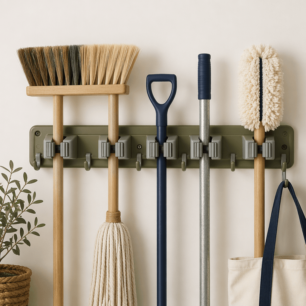 Wall Mounted Broom Holder