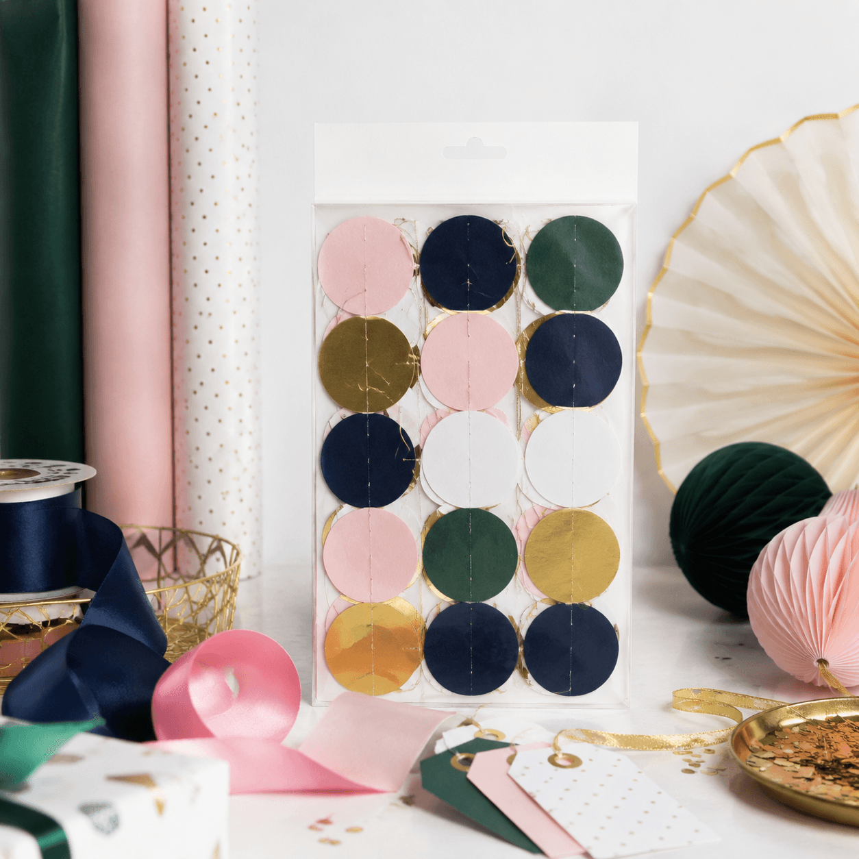 Paper Garland Kit — Studio view